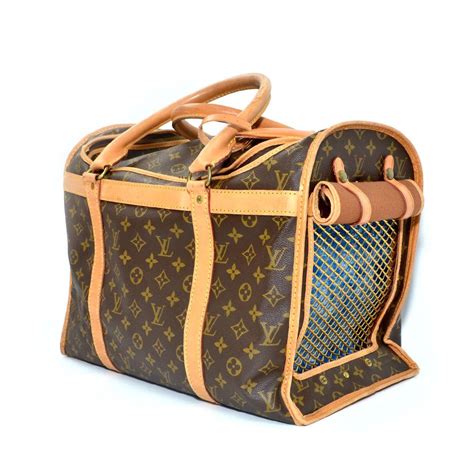 louis vuitton pet carrier knockoff|vintage louis vuitton pet carrier.